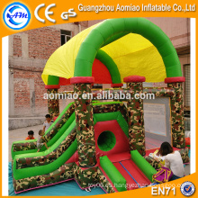 Inflable patio interior mini inflado combo obstáculo curso ventas